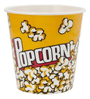 Kit 2 Balde Recipiente Medio Para Pipoca Pote Popcorn