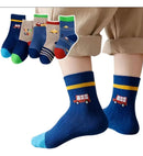 Kit 12 Pares Meias Infantil Atacad Coloridas 4 a 6 Anos