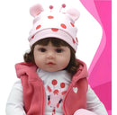 Bebe Reborn Boneca Silicone Realista 48 cm