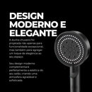 Ducha Lavatório De Cabelo Preto Salão De Beleza + Mangueira