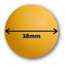 Bolinhas De Ping Pong Laranja Pacote C/ 18 Unidades