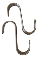 Gancho Pequeno Para Açougue Inox 304 Gancheira N0 Kit Com 12