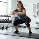 Joelheira Articulada C/ Cintas Cruzadas Cor Preto Tamanho Gg