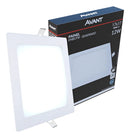 Painel Led Alu 12w 6500k Emb. Quadrado 110v/220v 17cm Avant