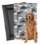 Colchonete Pet G Impermeável Laváve Triângulo cinza