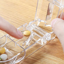 Cortador De Comprimidos Com Reservatório Porta Remédios