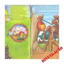 Coleções Clássicos Divertidos Fábulas Fazendinha 24 Livrinho