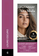 Tintura Alfaparf Alta moda é colore Pigmentos micronizados concentradostom 6 loiro escuropara cabelo
