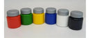 Tinta Para Tecido Acrilex Colors 6 Cores 15ml Pintura Textil