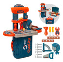 Maleta De Ferramentas Infantil 3 Em 1 Multi Montagens