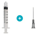 Kit Seringa 3ml Luer Lock Com 50 + Agulha 25x7 Com 50 - Sr Capacidade em volume 3 mL