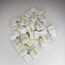Kit 10 Conector L Emenda Rapida 10mm 4 Vias P Fita Led Rgb Tensão de operação 12V