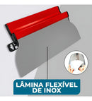 Desempenadeira Aço Inox 25cm Lisa Para Massa Corrida