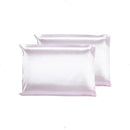 02 Fronhas De Cetim Anti Frizz 70cm X  Rosa bebê