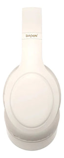 Fone De Ouvido Headphone Dapon H02d Bluetooth 5.1 Over-ear 22 Horas De Bateria Bege