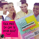 Kit 40 Blocos Recados Cole Fácil 38x50mm Colorido 100fls Cor Amarelo Verde Laranja Rosa Pasteis