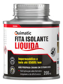 Fita Isolante Líquida Preta 200ml Quimatic Tapmatic