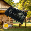 Fogão Portátil 2 Bocas Camping Camper Cores Variáveis