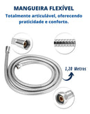 Ducha Higiênica Em Abs Luxo Acionamento 1/4 Volta Cromado Metais e Cia