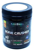 Pre-treino Bone Crusher Black Skull 300g Creatina Sabor Uva