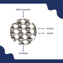 Manta De Strass Alto Brilho 40 Fileiras X 45cm - Escolha