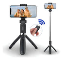 Bastão Tripé Mini 360º Win Castle Pau De Selfie Bluetooth 3 Em 1 Suporte Para Celular