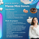 Maquina De Mini Donuts Fazer Rosquinha Confeitaria Culinária Cor Preto 110