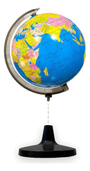 Globo Terrestre Giratório Politico - 23cm X 16cm