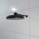 Ducha Fria Chuveiro Externo De 225mm 9 Polegadas P/ Piscina Cor Preto