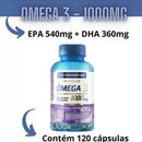 Ômega 3 120 Cápsulas EPA 540mg DHA 360mg Catarinense Pharma