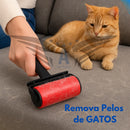Rolo Adesivo Tira Pelo De Roupa Rolinho Lavável Tira Lã Removedor Cabelo Rolo Mágico Tira Pelos Roupa Sofá Cães Gatos Aletronix