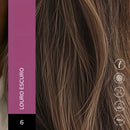 Tintura Alfaparf Alta moda é colore Pigmentos micronizados concentradostom 6 loiro escuropara cabelo