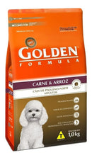 Alimento Golden Golden Fórmula Golden Fórmula Cães para cão adulto de raza pequena sabor carne y arroz de 1 kg