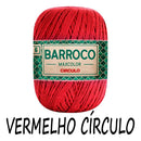Barroco Maxcolor N6 Círculo 400g 452mts Cor 3402- Vermelho Circulo