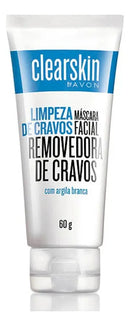 Máscara Facial Removedora Cravos Clearskin 50g Avon Tipo De Pele Oleosa