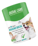 Dedal Care Higiene Limpeza Pet Cães/gatos 30un Bucal Dente Bafo Mau Hálito Sabor BUCAL MENTA
