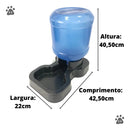 Bebedouro Automático Para Pet Cachorro Gato 10 Litros Galão Cor Bebedouro Preto