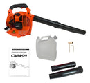Soprador de folhas lateral Fak260S 2T 26Cc 0,90Hp Carbon Fak cor laranja profissional a gasolina