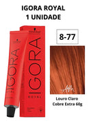Igora Royal 8-77 Louro Claro Cobre Extra Intenso