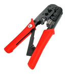 Kit Teste Cabo Rede + Alicate Crimpar Rj45 Rj11 Com Catraca