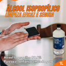 1l Álcool Isopropilico De Limpeza Para Uso Diversos