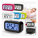 Relógio Digital Despertador Mesa Cabeceira Quarto Idoso Cor Preto MICGEEK