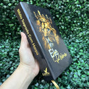 Bíblia Sagrada Leão Ele Reina Capa Dura Com Harpa E Índice Letra Média Folha Ecológica Versão Arc Evangélica Jovem Flores Fé