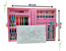 Maleta De Pintura Infantil Estojo Material Escolar 68 Peças