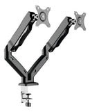 Suporte De Mesa Duplo Com Pistão A Gás 14 À 32'' Sim-2500 Cor Preto