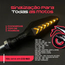 Kit 4 Pisca Seta Twister Bros Xre300 Titan Fan125 Sequencial