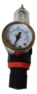 Filtro De Ar Para Pintura C Regulador Pressão 1/4 Compressor