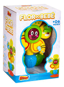 Brinquedo Musical Flor Do Bebê Luz Giratório Ventosa Zoop