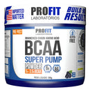 Suplemento en pó Profit BCAA sabor uva x 300g