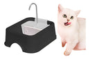 Fonte Bebedouro Gatos Cães Automático Joy Furacão Pet Cor Preto Quadrado